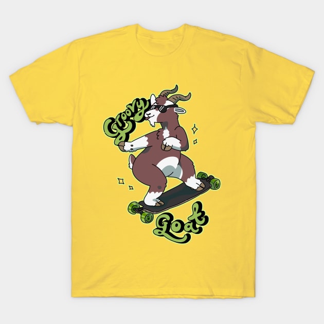 Groovy Goat T-Shirt by goccart